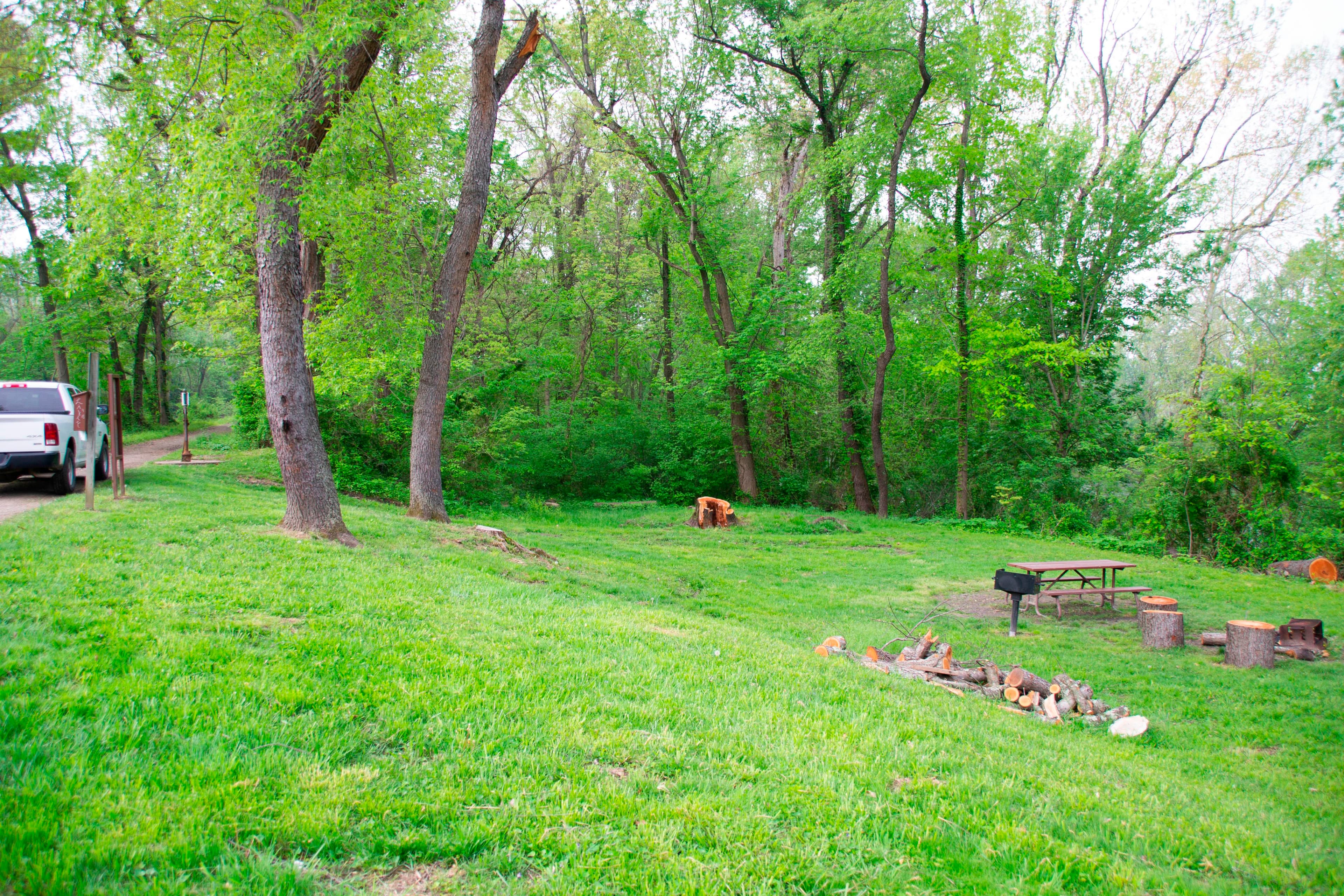 Evitts Creek Hiker-Biker Campsite