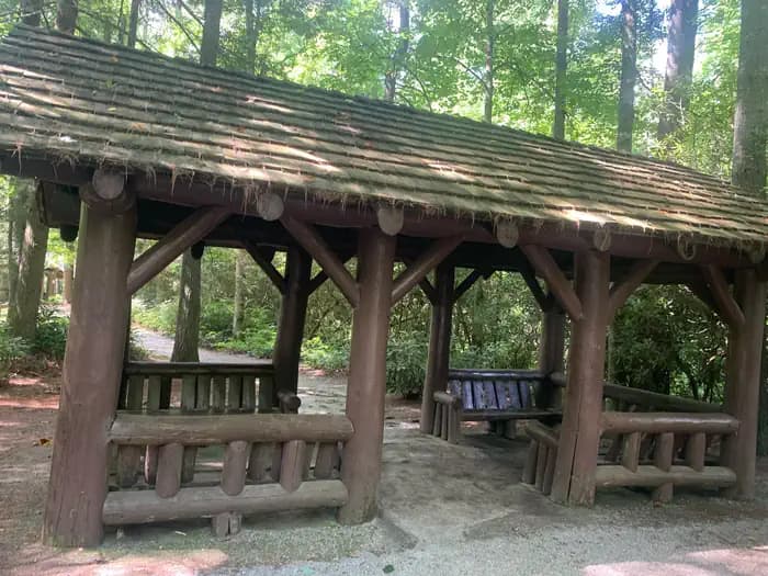 Cliffside Lake Shelters